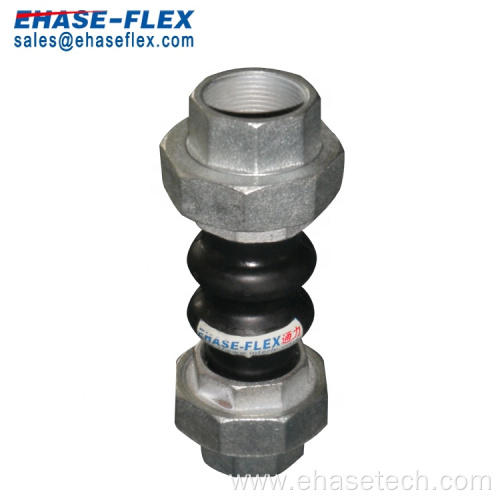 Union End Double Sphere Expansion Joint EPDM